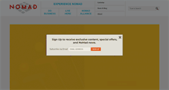 Desktop Screenshot of experiencenomad.com